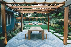 They are beautiful, low cost and low maintenance, which is why they are so popular. Create A Bold Backyard Statement With These Large Concrete Pavers Dwell