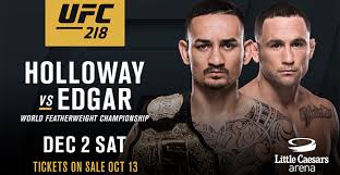 Image result for UFC 218: Max Holloway vs Jose Aldo