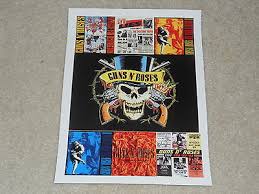 In october of that year, the band fired adler, claiming that his drug dependency caused him to play poorly; Guns N Roses Album Covers Mini Poster Banned Cover Use Your Illusion 8 X 11 Ebay