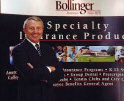 The firm's business spans retail property and casualty insurance placement; Bollinger Cover 11 00
