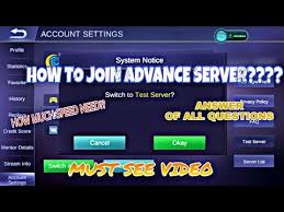 Virtex wa lag copy paste sedang ganas 2021. How To Join Advance Server In Mobile Legends Tips And Tricks Youtube