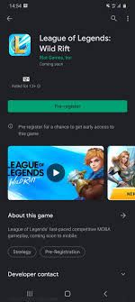 League Of Legends Wild Rift Mobile Game Pre Registration Is Spotted On The Google Play Store Technave