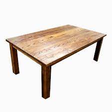 Chestnut finish kitchen & dining room tables : Buy Hand Crafted Wormy Chestnut Thick Plank Farmhouse Dining Table Made To Order From The Strong Oaks Woodshop Custommade Com