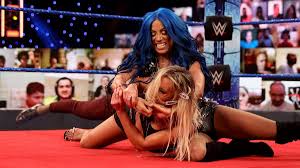 Sasha banks portrays the character of an arrogant persona in the wwe be it a heel or babyface. Watch Sasha Banks Pays Tribute To Wwe Hall Of Famer Eddie Guerrero At Wwe Tlc 2020 Essentiallysports