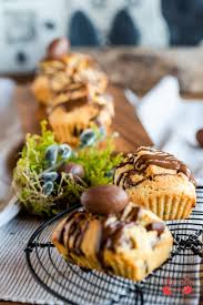 1000pcs mini paper cake mould backform muffin cup case gebäc k cupcake wraps. Mini Eierlikor Schokokuchen Backen Fur Ostern