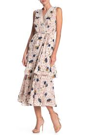 Melloday Floral Print Tiered Maxi Dress Nordstrom Rack Tiered Maxi Dress Dresses Maxi Dress