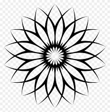 Maybe you would like to learn more about one of these? Line Art Flower Design Desktop Backgrounds Simple Flower Clipart Stunning Free Transparent Png Clipart Images Free Download