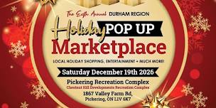 The 8th Annual Durham Region Holiday Pop-Up Marketplace