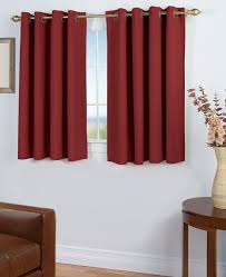 Width is specified either for one (single) panel or for two panels, because. Glasgow Grommet Curtain With Wand For Short Windows
