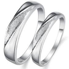 Lover S White Gold Plated Wedding Ring For Couple Promise Ring Anniversory Ring With Combi Couple Wedding Rings Cool Wedding Rings Inexpensive Engagement Rings
