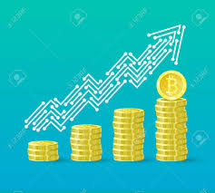 Bitcoin Crypto Currency Growth Chart Of The Financial System