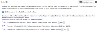Nov 01, 2017 · in fact, i have a specific system for reading many books at once. Answered A Survey Was Conducted That Asked 1014 Bartleby