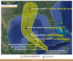 La tormenta tropical iota avanza hacia centroamérica. Tormenta Tropical Zeta Se Forma Al Sureste De Cozumel