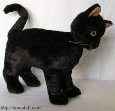 Tecnicas Sobre Miniaturas Y Modelismo Cofrade Peluches Felinos Stuffed Animal Cat Black Cat Stuffed Animal Cat Soft Toy