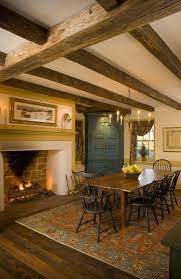15 Warm Cozy Rustic Dining Room Designs For Your Cabin Dining Room Decor Rustic Dining Room Cozy Colonial Dining Room