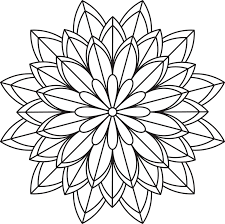 Easy printable mandala coloring pages. Flower Easy Mandala Coloring Pages Flower Easy Mandala Art Novocom Top