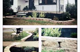 Check out the project gallery for more finished designs. How To Cut Stone Caps For A Curved Retaining Wall With Photos Pretty Purple Door