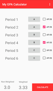 How to calculate your grade point average (gpa) divide total grade points by the total quality credits. My Gpa Calculator For Android Apk Download