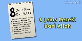 Allah sudah menjamin rezeki setiap orang. 8 Jenis Rezeki Dari Allah Yang Disebutkan Dalam Al Quran