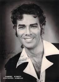 Samuel Ramey American opera singer, considered one of the best  bassbaritones of his generation. Born: March 28, 1942 (age 81) Colby,  Kansas, United States👏