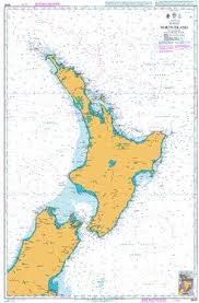 Amazon Com Ba Chart 4640 South Pacific Ocean New Zealand