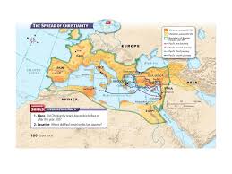 The romans had successfully unified the entire mediterranean into a relatively peaceful and prosperous trading system. Preview Main Idea Reading Focus Christianity And Judaism Jesus Of Nazareth The Spread Of Christianity Map The Spread Of Christianity The Early Christian Ppt Download