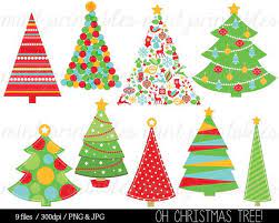 Christmas Clipart Christmas Tree Clip Art Christmas Trees Ornaments Decorations Red Green Commercial Personal Buy 2 Get 1 Free Christmas Tree Clipart Christmas Clipart Christmas Cards Handmade