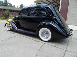 1936 ford slant back tudor sedan street rod. Ford Tudor Sedan Slant Back 1936 Ford Slant Back Tudor Sedan Used Classic Cars