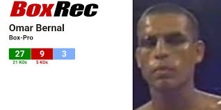 BoxRec: Omar Bernal