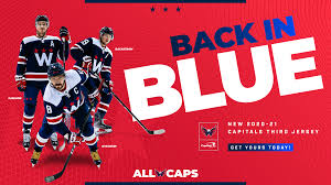 Capitals virtual gameday presented by nbcsports washington is your ticket this season to capital one arena! Back In Blue The New Third Washington Capitals Facebook
