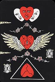 The 1st one represents the past, the 2nd one represents the situation in the present, and the 3rd one reveals the outcome and future of the matter. Playing Card Oracles Divination Deck Aeclectic Tarot