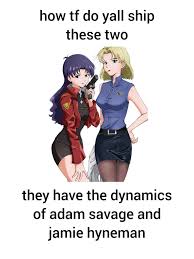 If you know who those two men are, youre an OG : revangelionmemes