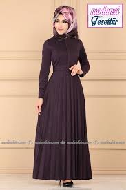 modaselvim piliseli tesettur elbise 5056ef311 mor moda selvim elbise elbise modelleri moda stilleri