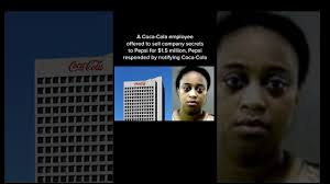 A Coca-Cola employee offered to sell company secrets to Pepsi for 1.5  million dollars