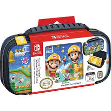 Nintendo Switch Lite Game Traveler Deluxe Travel Case Mario Maker In 2020 Nintendo Nintendo Switch Travel Case
