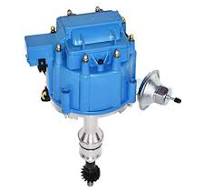 A-Team Performance HEI 8-Cylinder Distributor - Blue Cap & One-Wire  Installation - 65K-Volt Coil Spark to 7,500 RPM - Compatible with Big Block  Ford ...