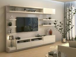 Finde deine moderne wohnwand in hochglanz oder landhausstil. Modern Living Area Led Tv Wall Unit Design Ideas House Interior Design Ideas Vozeli Com