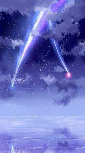 This newtab extension was made for your name / kimi no na wa fans. Your Name Beautiful Sky Meteor Anime 1125x2436 Iphone 11 Pro Xs X Wallpaper Background Picture Image