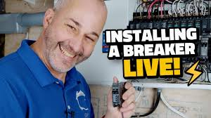 Installing circuit breakers basic steps for installing a circuit breaker how to test your circuit breaker gfci How To Install A Breaker In Your Panel Live Youtube