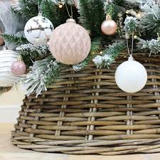 High quality christmas tree shop gifts and merchandise. Rattan Wicker Christmas Tree Skirt