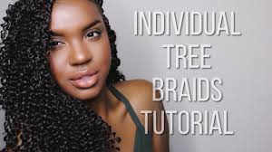Choosing a new black braided hairstyle can be daunting with all of your options. Individual Tree Braids Tutorial Karenannette2 Youtube