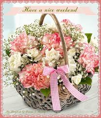 Pin By Charles Harris On Well Wishes Basket Flower Arrangements Flower Centerpieces Flower Arrangements