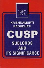 Cusp Sublords Its Significance By K Hariharan At Vedic Books
