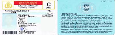 See more of surat izin mengemudi on facebook. Surat Izin Mengemudi Sim C Sim C1 Dan Sim C2 Sesuai Cc Sepeda Motor Mulai Diberlakukan Hari Ini Nih Tarif Nya Pertamax7 Com
