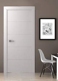 Delux espresso modern interior door w/ frosted glass. Contemporary Modern Interior Door 1 3 4 By Us Door More Inc In Single Door Built From Wood And The Pattern Is Be Arvika 1