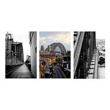 Digital Download Sydney Harbour Bridge Collection New South Wales Australia Art Wall Print Photograph Cbd Black And White Photo Wall Prints City Wall Art New South Wales