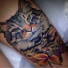 However, aleksandr purtov, a local tattooist, defended the whole cat tattooing case saying that it was normal many years ago for farmers to tattoo their animals, therefore there is no reason for it to be unethical now. 10 Cat Tattoos That Prove You Re The Hippest Cat Lady