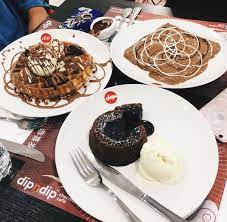 Dip n dip eclair pyramid (rm34.00). Happy Tummy On Twitter Dipndip Location Paradigm Mall Jalan Skudai 81200 Johor Bahru Price Range Rm 17 25 6 9 Rating 5 To All Chocolate Lovers Yall Need To Write This On Your