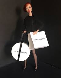 1 6 Scale 2pc Designer Hat Box Shopper Set For Poppy Parker Fashion Royalty Barbie Momoko 9 16 Quot Fashion Dolls Hat Designs Fashion Dolls Hat Box