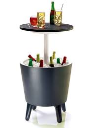 Keter Cool Bar Table Outdoor Ice Cooler Garden Party Drinks Patio Furniture New Cool Bars Patio Furniture For Sale Patio Bar Table
